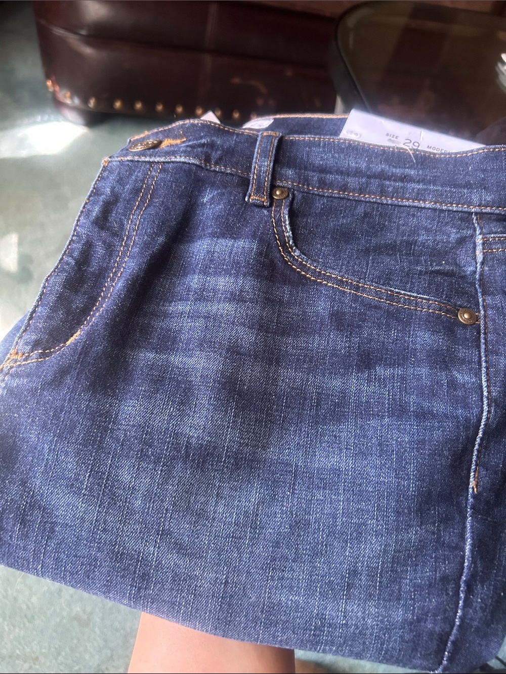 Loft Jeans Modern Kick Crop-NWT - Picture 5 of 5